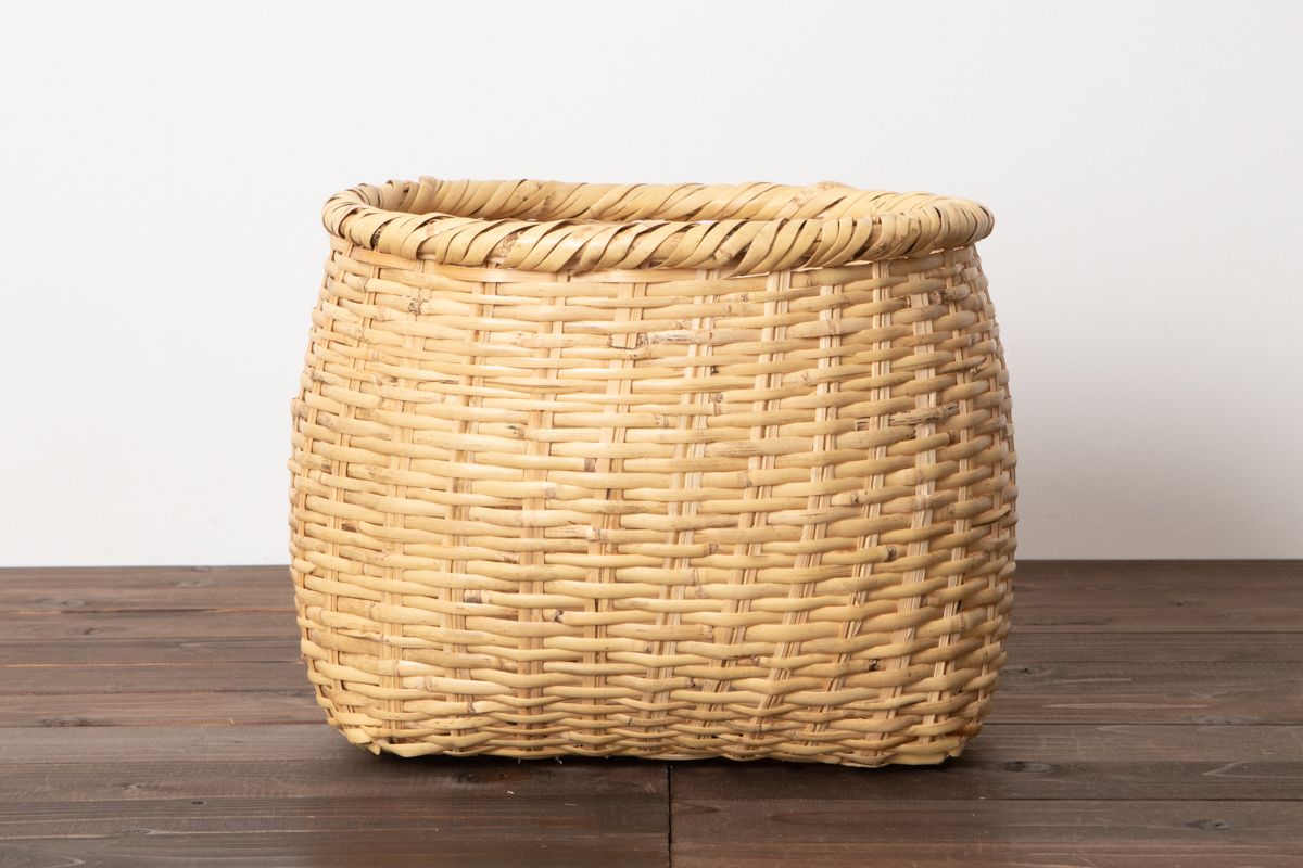 R720617-2　福島県/根曲竹　九立て　はけご