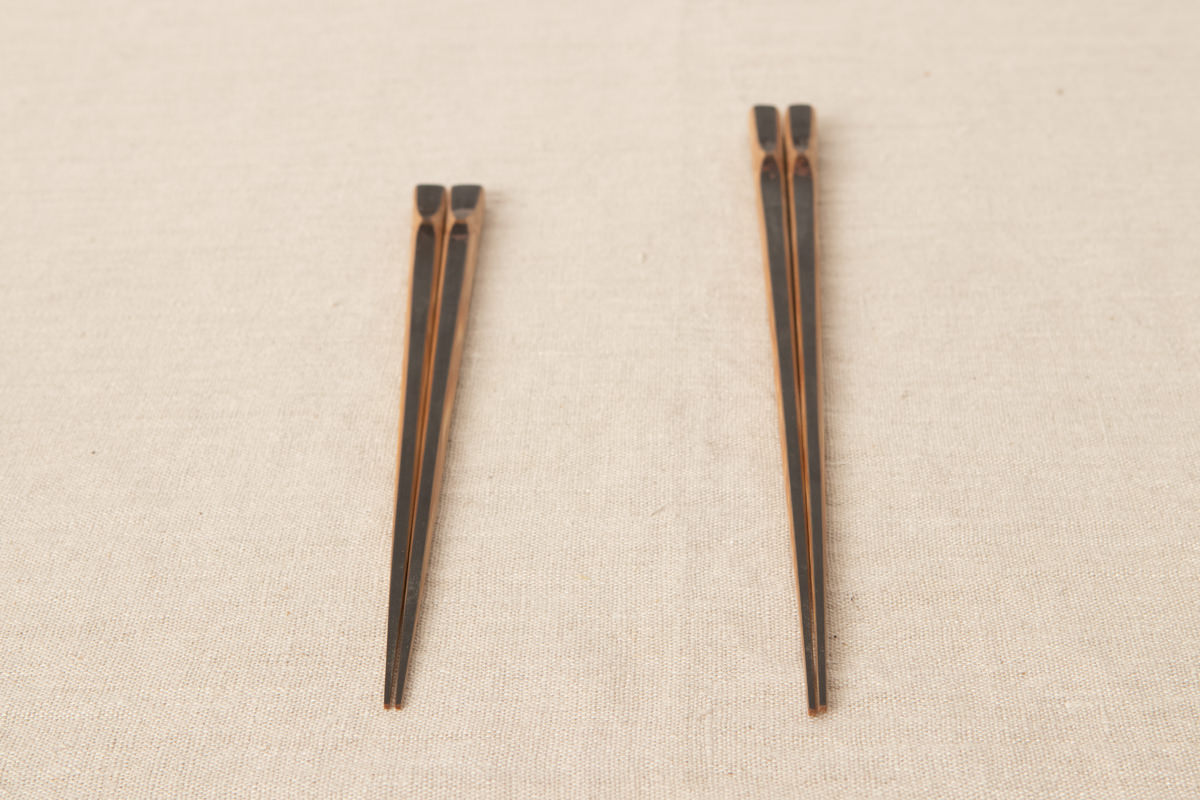 R321219　高知県/炭竹　菜箸　27cm・33cm　2サイズ