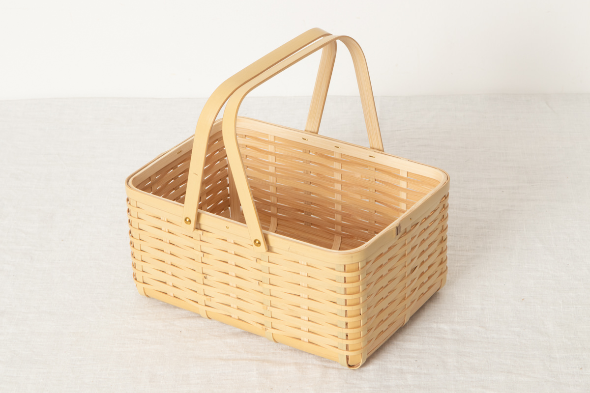 R151106-1　埼玉県/白竹　角バスケット