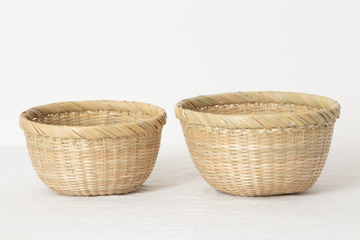 R110501　愛媛県/女竹　米とぎざる　小・中（九縦・十縦）　2サイズ