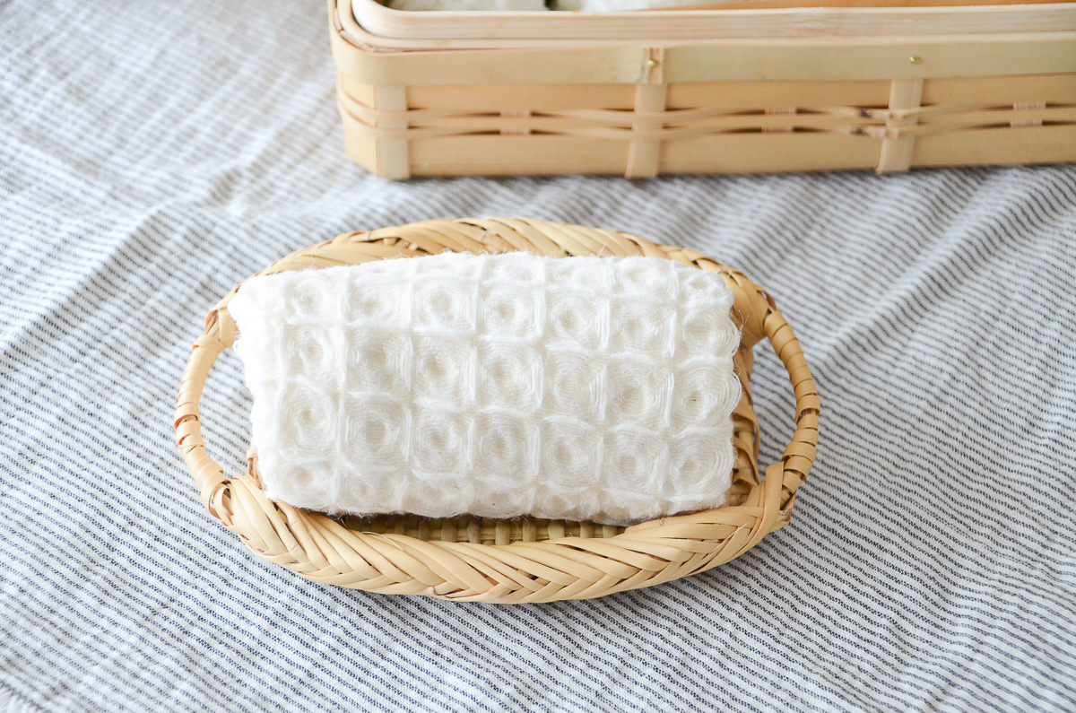 R210115-1　岩手県/すず竹　両口小判おしぼりざる