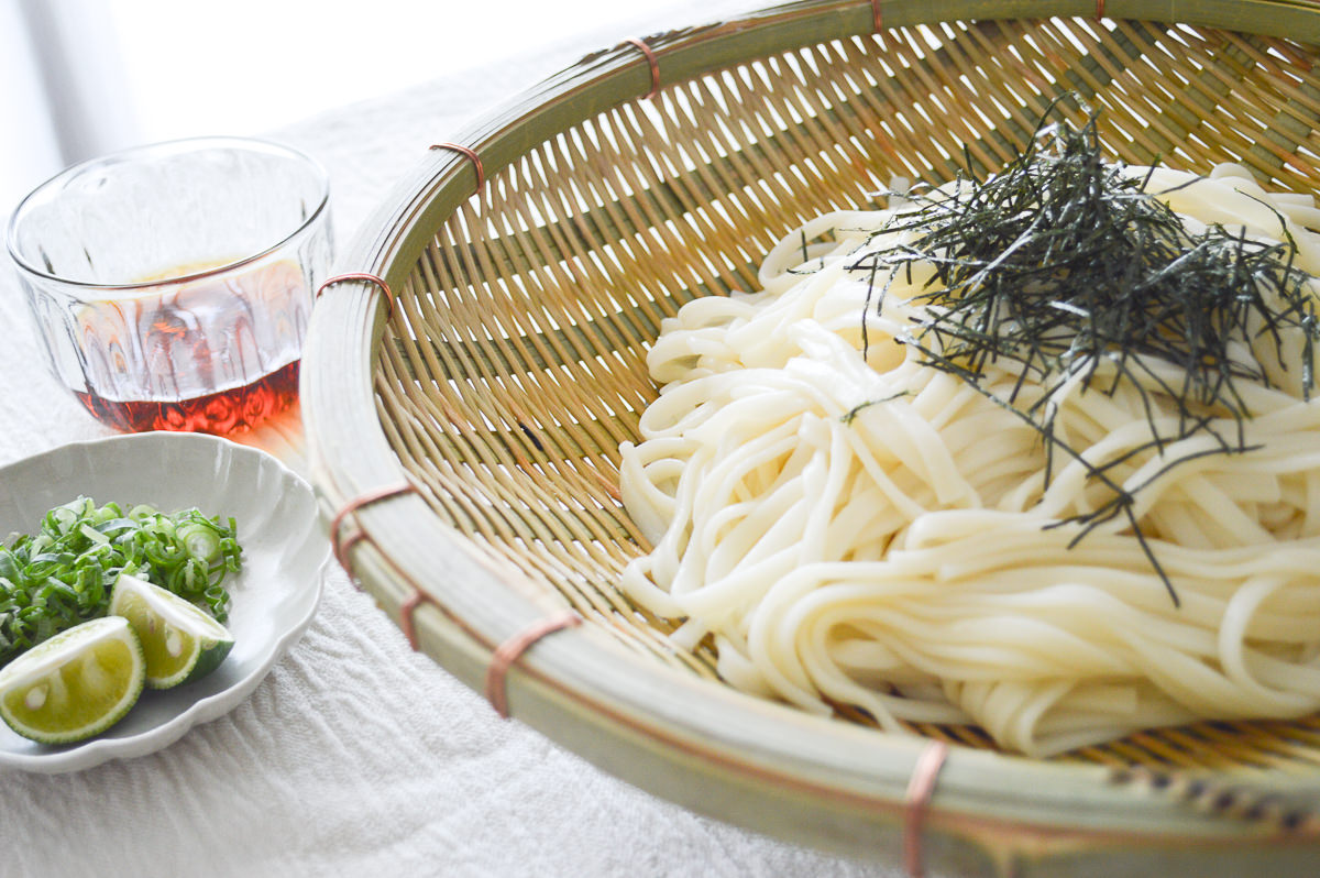 R630107　愛知県/淡竹　丸ざる　九寸・尺・尺一寸・尺二寸　4サイズ