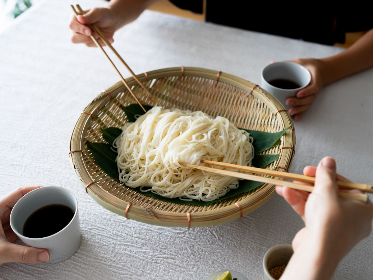 R630107　愛知県/淡竹　丸ざる　九寸・尺・尺一寸・尺二寸　4サイズ