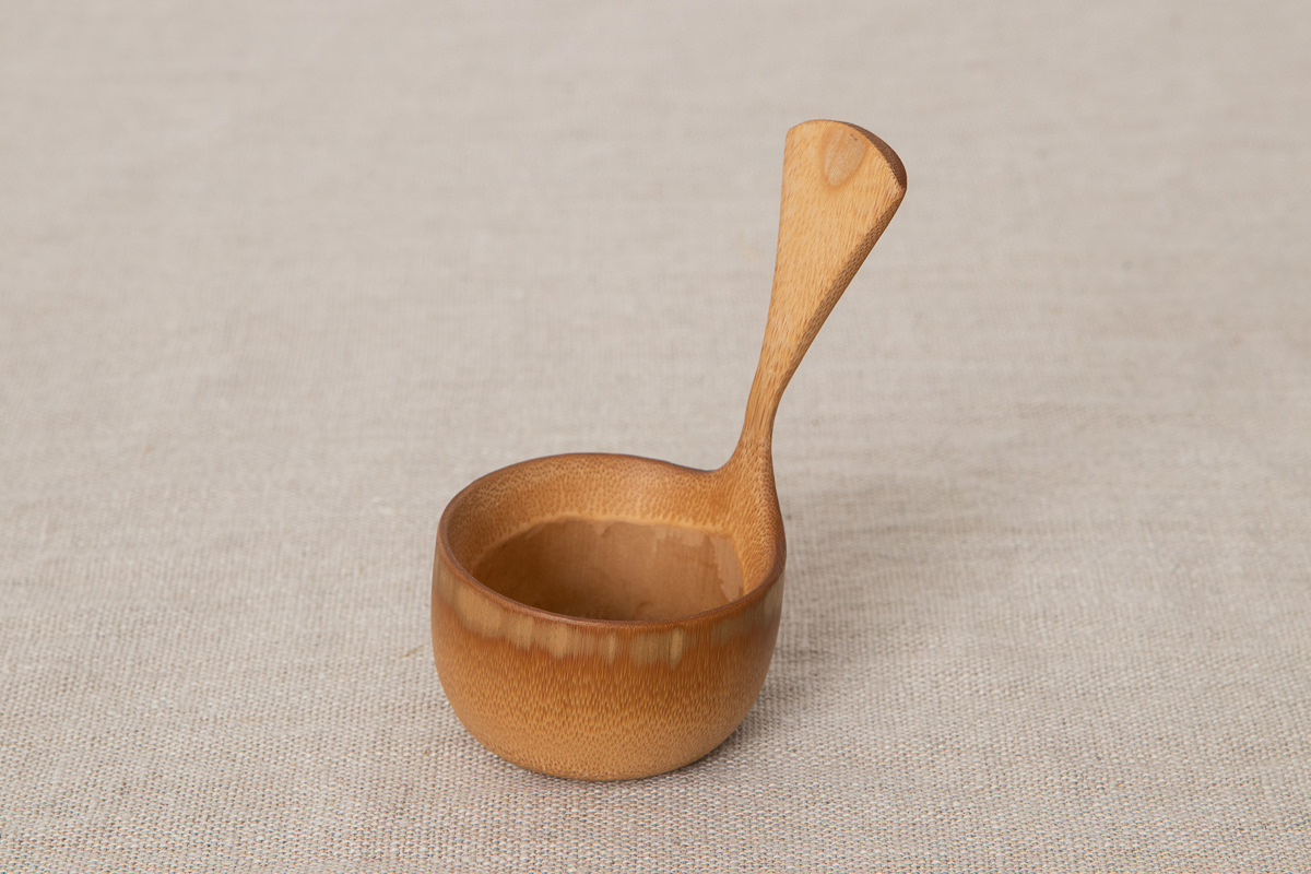 R321214-1　高知県/炭竹　コーヒーメジャー