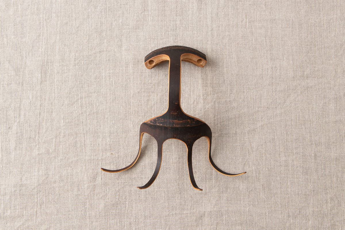 R321216-1　高知県/炭竹　カトラリー掛け