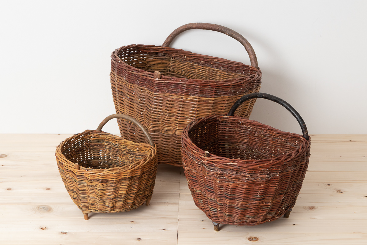 R340201　ポーランド/やなぎ　kablacok(収納かご弓手つき）　S・M・L　3サイズ