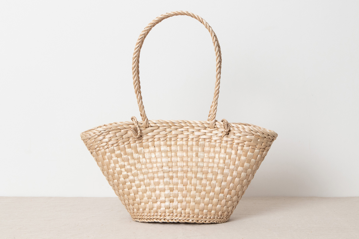 R340211-1　ポーランド/がま　Shopping Bag