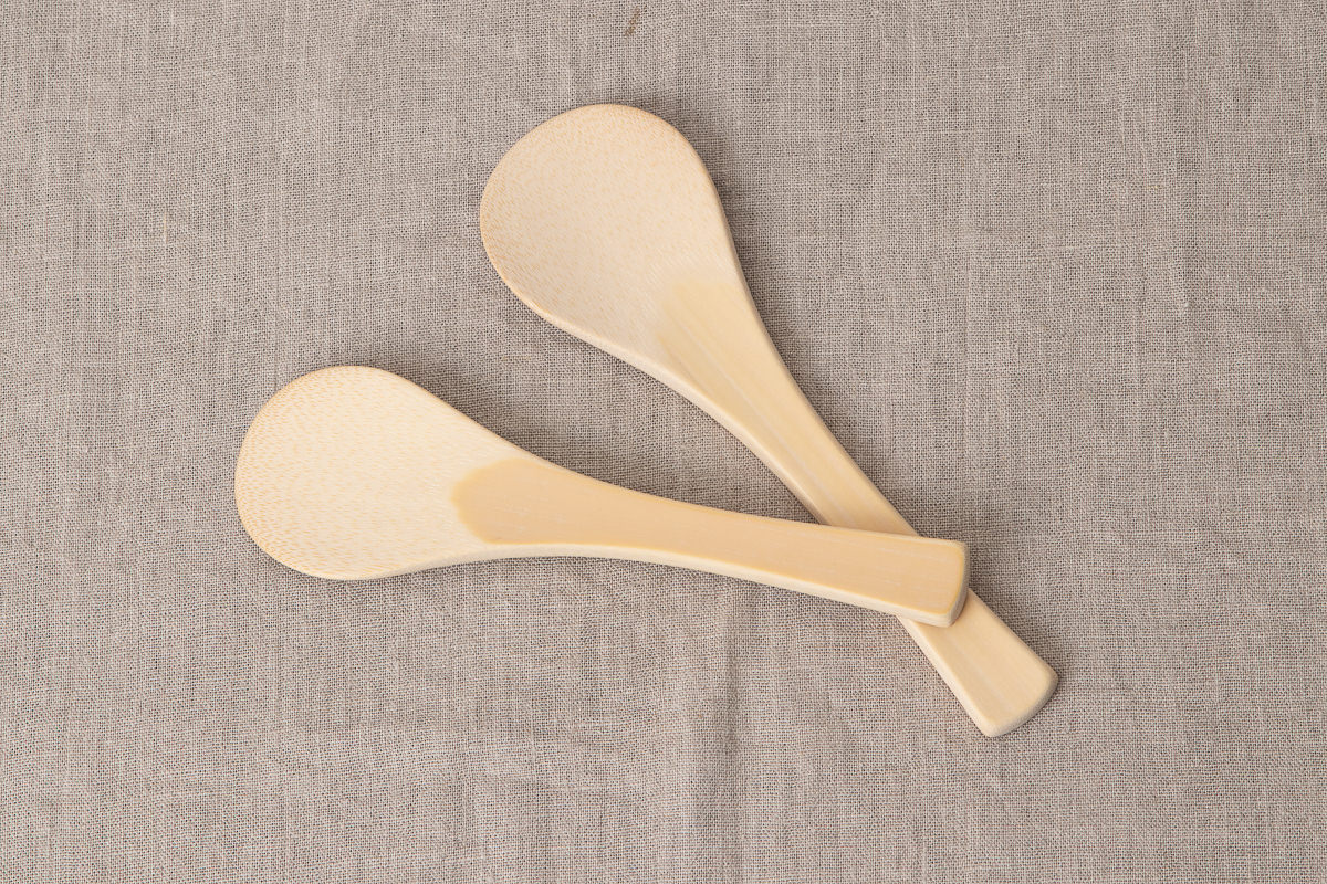 R510407　大分県/孟宗竹　ご飯しゃもじ　小・中　2サイズ